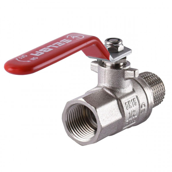 Кран кульовий прямий SELBA 1/2″ ЗВ КР SL1505 (000009617)