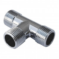 Тройник SOLOMON 1/2″ ННН хром 8202 (000001248)