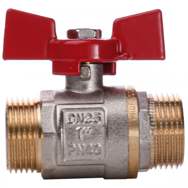 Кран кульовий прямий Q PROFESSIONAL 1″ ЗЗ КБ PN40 Q153 (000012535)