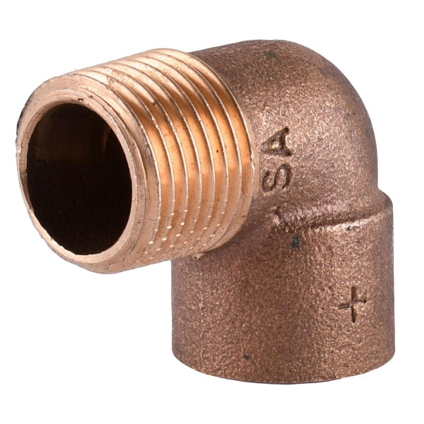 Угловой переход на резьбу VIEGA 90 15х3/4″ В (130114) (000021520)