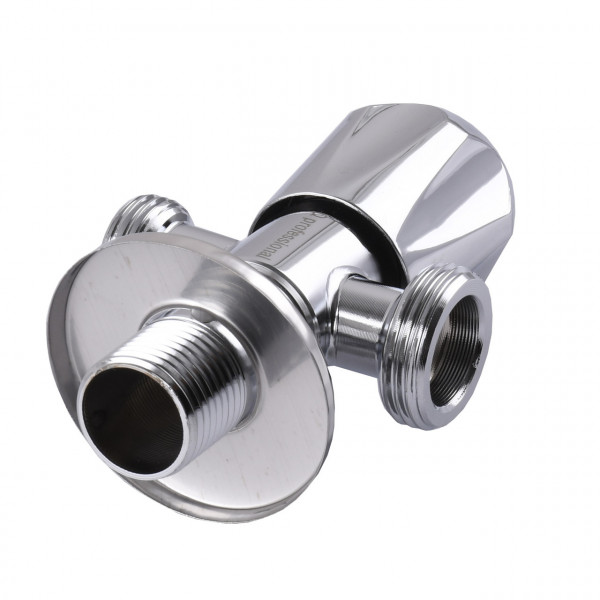 Кран вентильний кутовий Professional 1/2″X1/2″X3/4″ NV-QP555 (000021971)