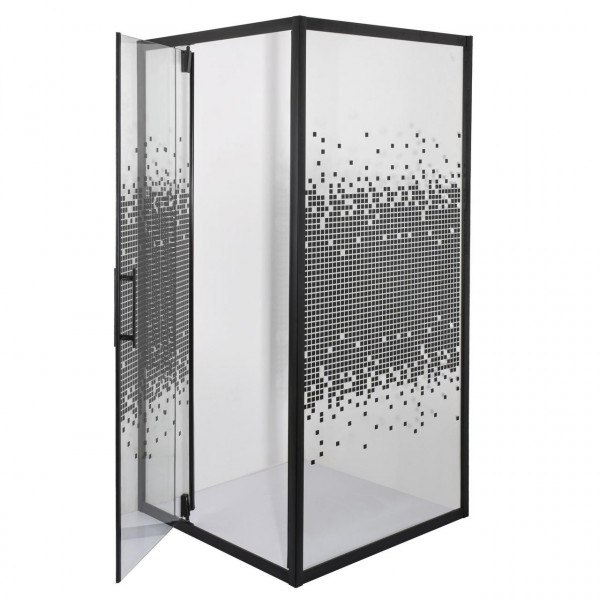 Душова кабіна BRAVO MORAVA 90B N Mosaic без піддона (000023256)