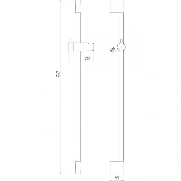 Душевая стойка TOPAZ SARDINIA TS-08107-BB (000022527)