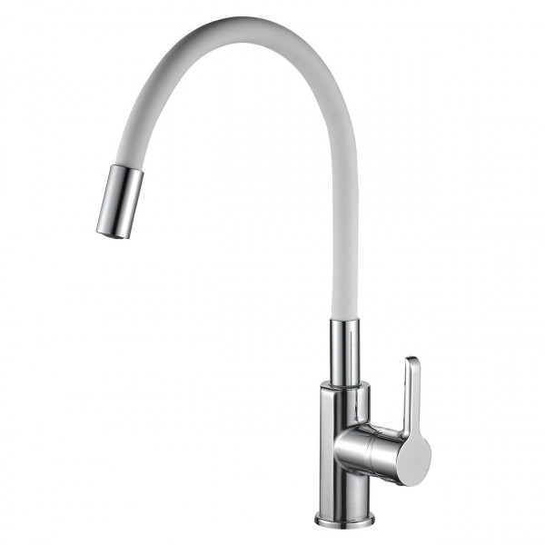 Смеситель для кухни DOMINO PRESTIGE DPS-203SLR-WHITE (000022594)