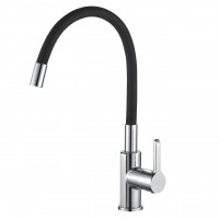 Смеситель для кухни DOMINO PRESTIGE DPS-203SLR-Black (000022592)