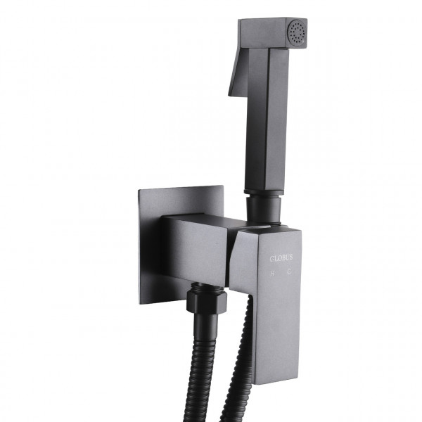 Змішувач гігієнічний Globus Lux Milano GLM-0-106MIX-Graphite (000023324)