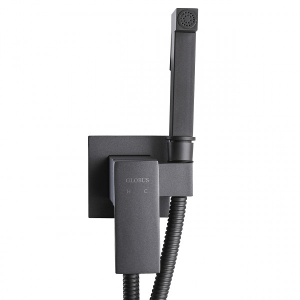 Змішувач гігієнічний Globus Lux Milano GLM-0-106MIX-Graphite (000023324)