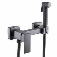 Смеситель гигиенический Globus Lux Niagara GLN-5-106MIX-Graphite (000022950)