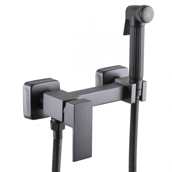 Смеситель гигиенический Globus Lux Niagara GLN-5-106MIX-Graphite (000022950)