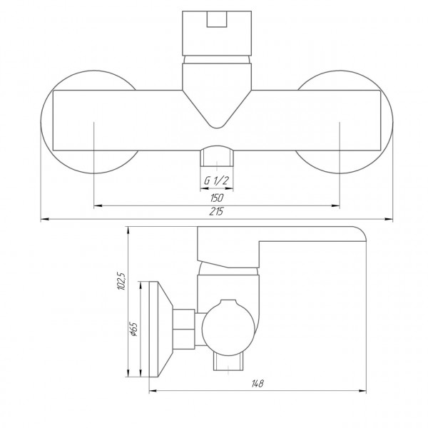 Смеситель для душа DOMINO PRESTIGE DPS-105 (000022588)