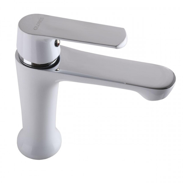 Змішувач для умивальника Globus Lux Laguna GLA-0401-7-WHITE (000022561)