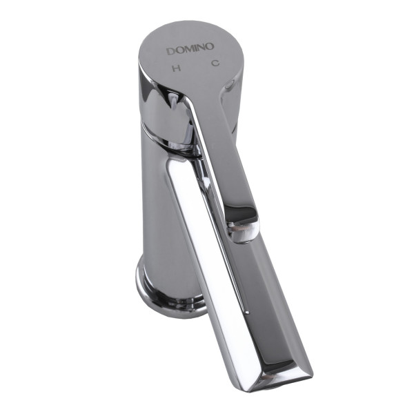 Змішувач для умивальника DOMINO PRESTIGE DPS-222 з гігієничною лійкою, шланг 200 см, на гайці (000020484)