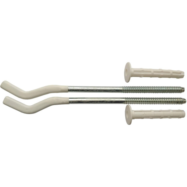 Комплект кронштейнов радиатора CRISTAL NS-1016 штырьковый прорезиненный с дюбелем Ø9х245мм (па.4ед.) (000022828)