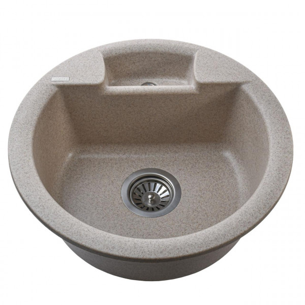 Гранитная мойка Globus Lux GURON миндаль 480мм-А0008 (000009866)