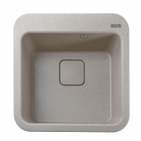 Гранітна мийка Globus Lux BARBORA піщаний 510х510мм-А0004 (000014437)