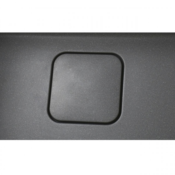 Гранитная мойка Globus Lux BARBORA серый металлик 510х510мм-А0003 (000008101)