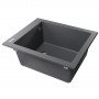Гранитная мойка Globus Lux LAMA серый металлик 410х500мм-А0003 (000002993)