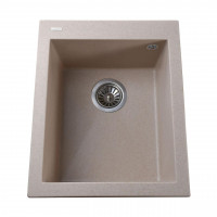 Гранитная мойка Globus Lux LAMA песчаный 410х500мм-А0004 (000002998)