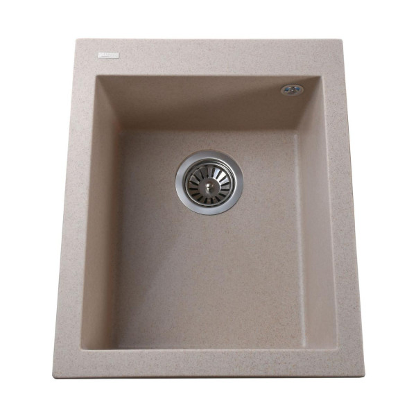 Гранитная мойка Globus Lux LAMA песчаный 410х500мм-А0004 (000002998)
