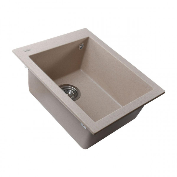 Гранитная мойка Globus Lux LAMA песчаный 410х500мм-А0004 (000002998)