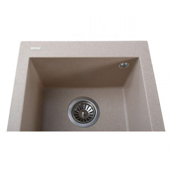 Гранитная мойка Globus Lux LAMA песчаный 410х500мм-А0004 (000002998)