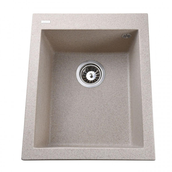 Гранитная мойка Globus Lux LAMA миндаль 410х500мм-А0008 (000008375)