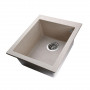 Гранитная мойка Globus Lux LAMA миндаль 410х500мм-А0008 (000008375)