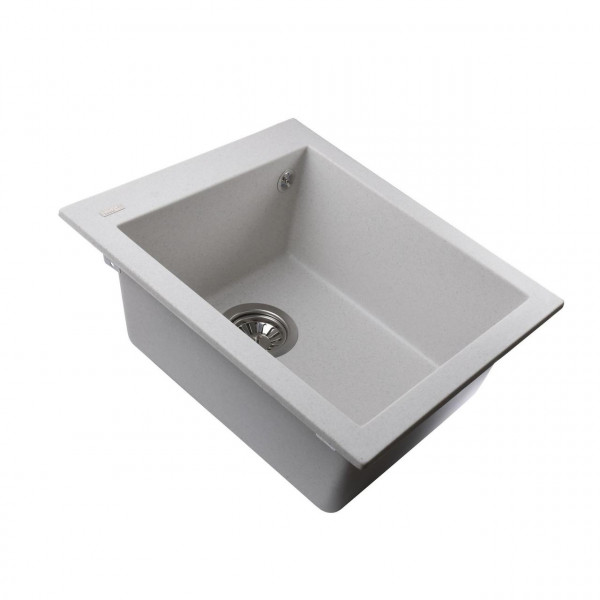 Гранітна мийка Globus Lux LAMA перлина 410х500мм (000008229)