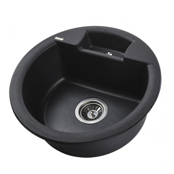 Гранитная мойка Globus Lux GURON графит 480мм-А0001 (000008008)