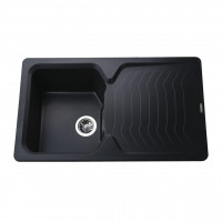 Гранітна мийка Globus Lux BOREN чорний 860х500мм-А0002 (000008488)