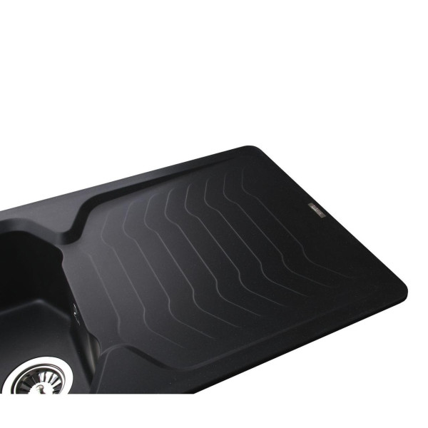 Гранітна мийка Globus Lux BOREN чорний 860х500мм-А0002 (000008488)