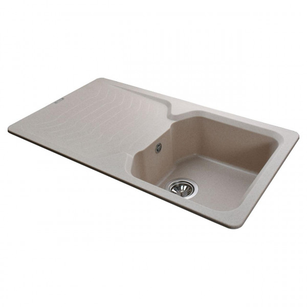 Гранітна мийка Globus Lux BOREN пiщаний 860х500мм-А0004 (000006102)