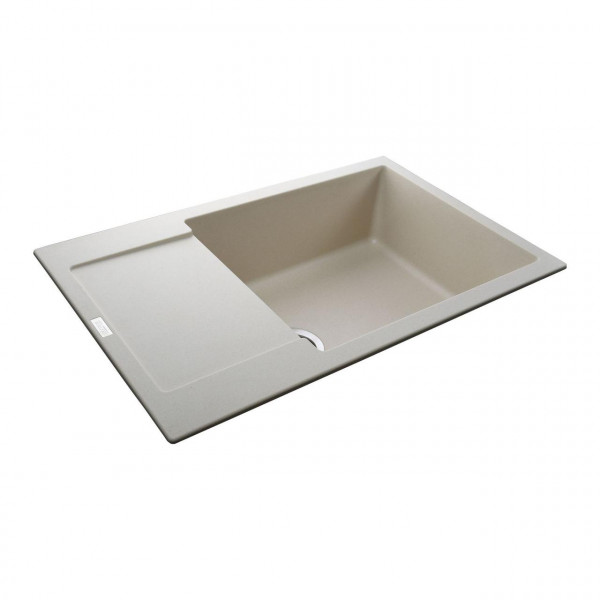 Гранитная мойка Globus Lux MALABI слоновая кость 780x500мм (000022418)