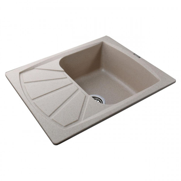 Гранитная мойка Globus Lux TANA песчаный 610х500мм-А0004 (000005952)
