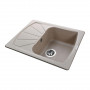 Гранитная мойка Globus Lux TANA песчаный 610х500мм-А0004 (000005952)