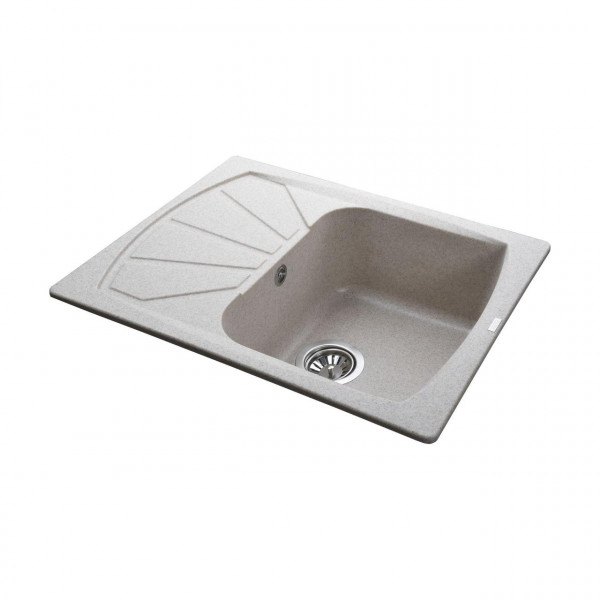 Гранітна мийка Globus Lux TANA мигдаль 610х500мм-А0008 (000022407)