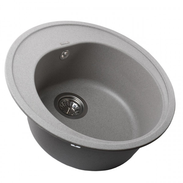 Гранітна мийка Globus Lux MARTIN сірий камiнь 510мм-А0005 (000021893)