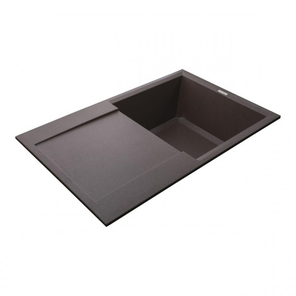 Гранітна мийка Globus Lux KOMO коричневий 790x500мм-А0006 (000010480)