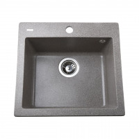 Гранитная мойка Globus Lux AOSTA мокко 490x455мм (000023569)