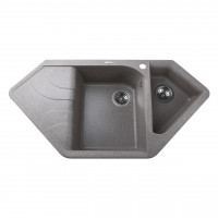 Гранітна мийка Globus Lux GARDA мокко 1000х500мм (000022977)