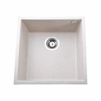 Гранітна мийка Globus Lux AMMER пiдстiльна, пiщаний 440х440мм---А0004 (000023651)