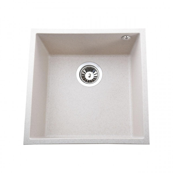 Гранітна мийка Globus Lux AMMER пiдстiльна, пiщаний 440х440мм---А0004 (000023651)