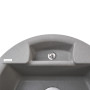 Гранитная мойка Globus Lux GURON серый камень 480мм-А0005 (000008399)