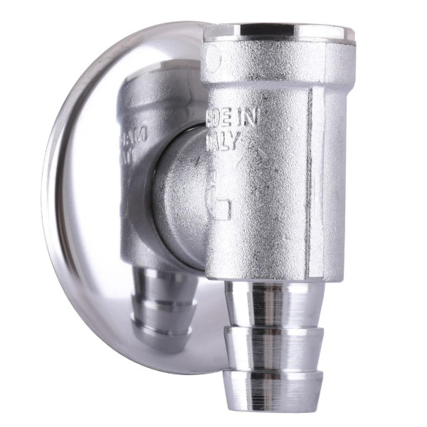 Сифон хромированный под стиральную машину наружный ITAP 390 (000000825)