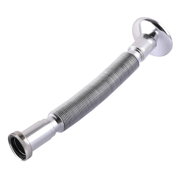 Трубка пластикова гофрированная NDP-1030-CHROME 1 1/4″ Ø32 (000016609)