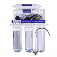 Система зворотного осмосу OasisPro, насос + ПЛАСТ. бак, мінералізатор BSL03M-RO-75 (000022838)