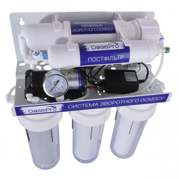 Система зворотного осмосу OasisPro, насос + ПЛАСТ. бак, BSL03-RO-75 (000022839)