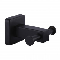 Крючек двойной Globus Lux BQ9412 черный матовый SUS304 (000022209)