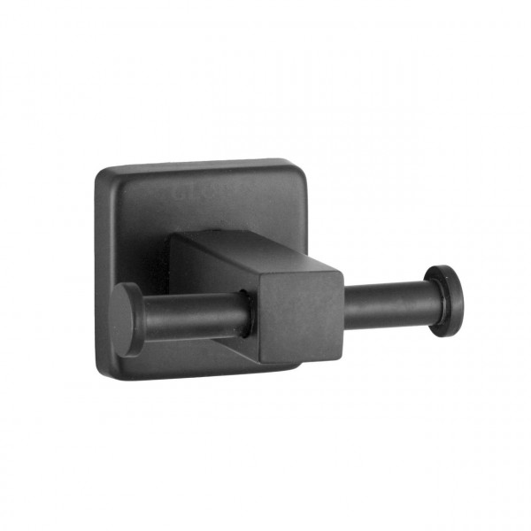 Крючек двойной Globus Lux BQ9412 черный матовый SUS304 (000022209)