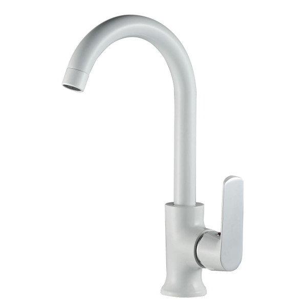 Смеситель для кухни Globus Lux Laguna GLA-0203SL-7-WHITE (000022567)